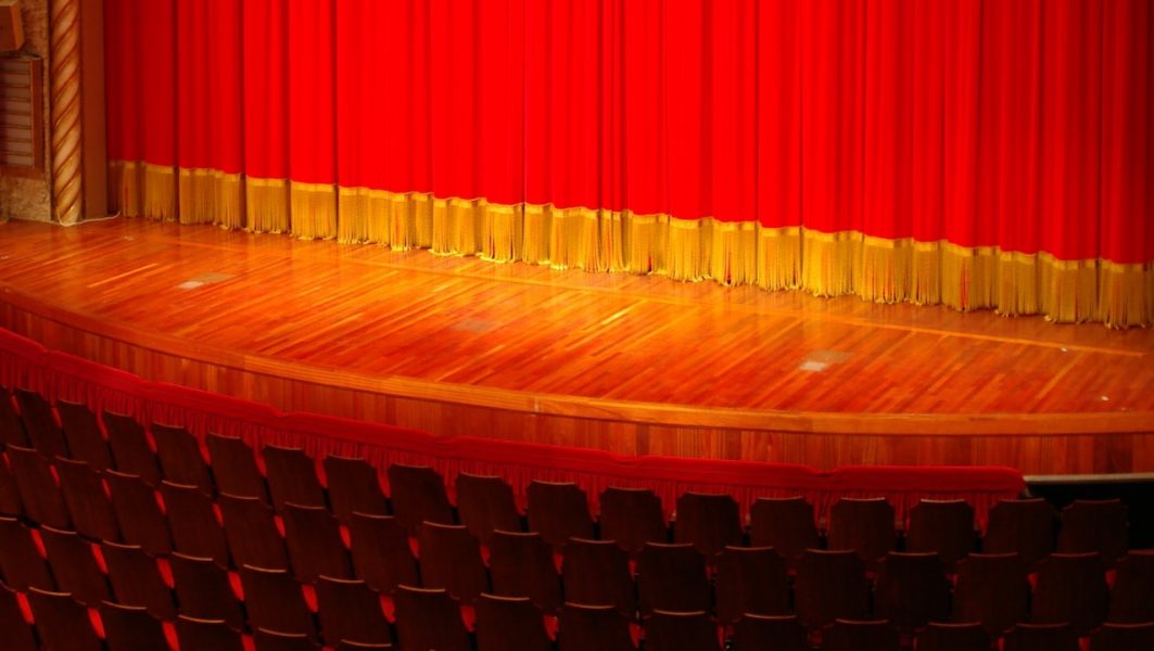 Theatre Stage Curtains and Seats